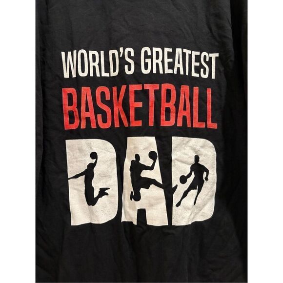 Worlds Greatest Basketball Dad T-shirt size 3XL - Picture 2 of 2